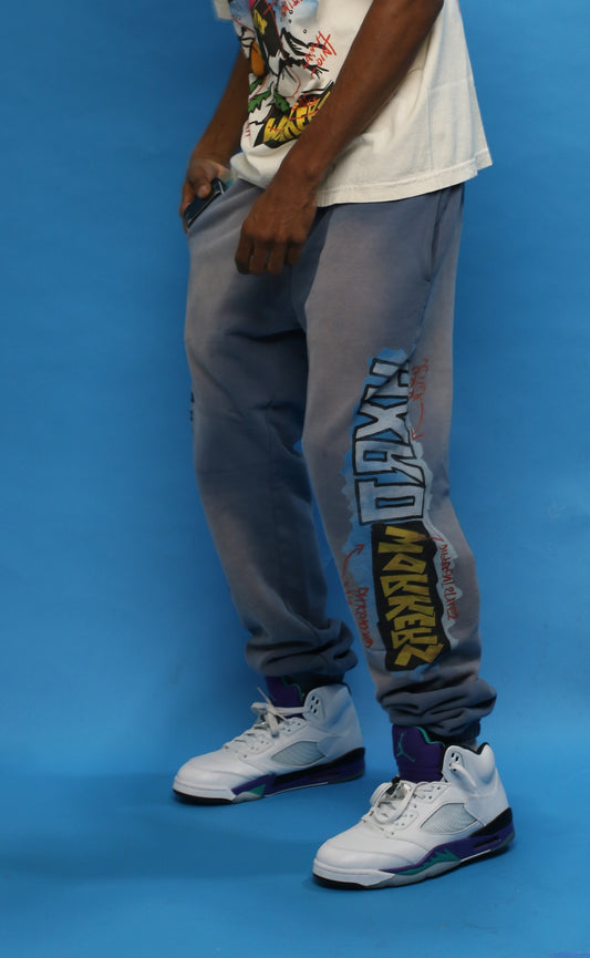 HXW SKII SWEATPANTS (CABIN BLUE)